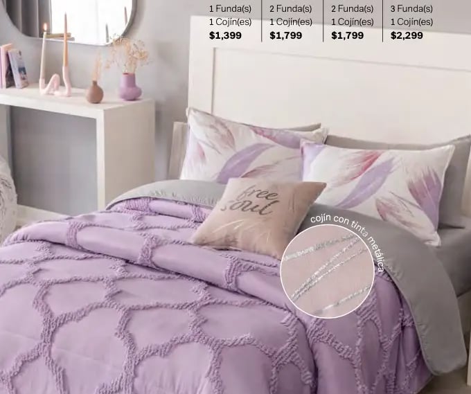 Edredón dos vistas modelo Monaco de la marca Vianney