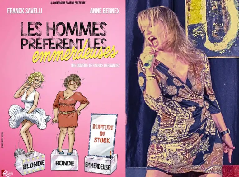 Anne Bernex dans "Les hommes préfèrent les emmerdeuses"
