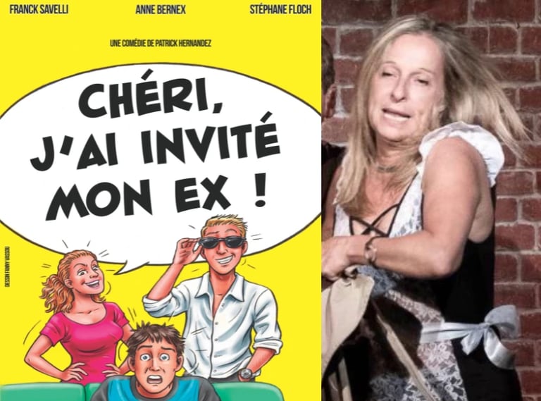 Anne Bernex dans "Chéri, j'ai invité mon ex !"