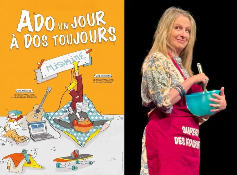 Anne Bernex dans "Ado un jour À dos toujours"