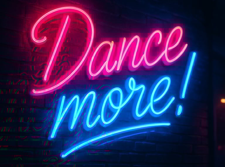 Neon Dancefeestje.nl dans meer en geniet!