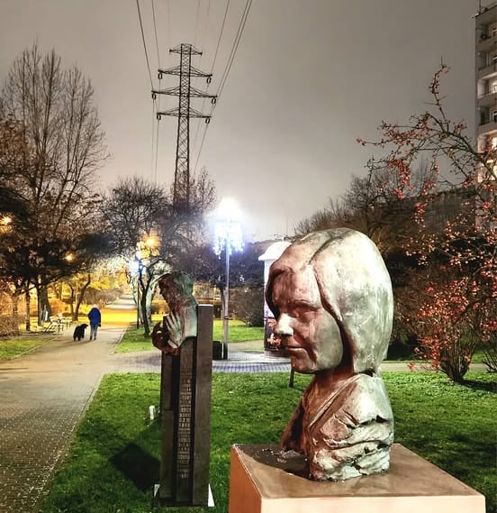 A park under high voltage line. Katowice. (c) Remigijus Šimašius