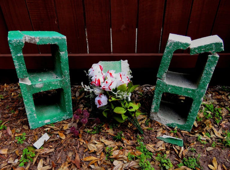 Simping for cinder blocks extra