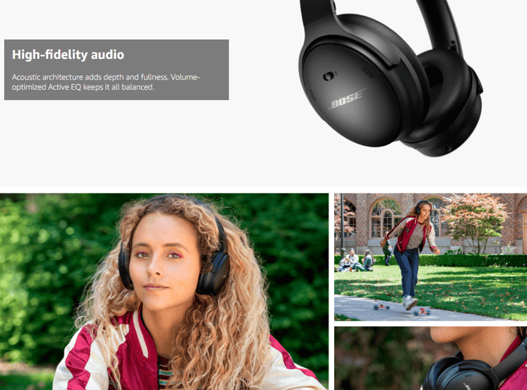 Wireless Noise Canceling Headphones, noise-canceling headphones, travel headphones, comfortable