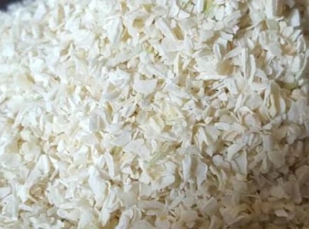 dehydrated white onion chopped