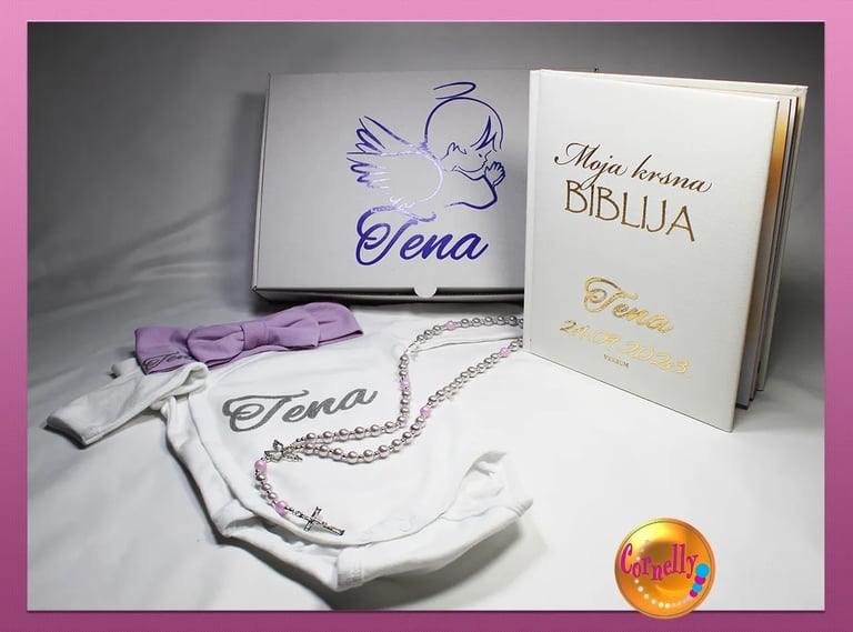 Elegantni i personalizirani pokloni za krštenje