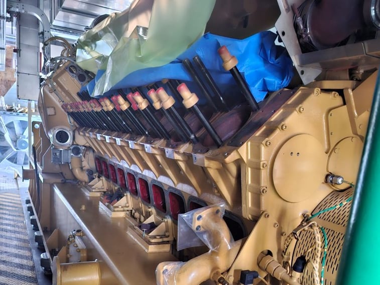 CAT CG170-20 2000 kW Natural Gas Generator