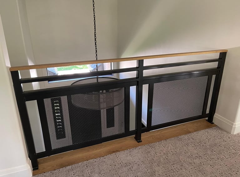 Railings installation by Portugal Woodworks in Park City, Heber, Sandy, Lehi, Spanish Fork.