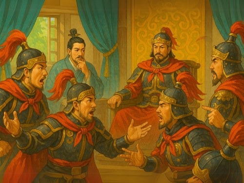 Đinh Bộ Lĩnh Đàm Phán Với Ngô Nhật Khánh