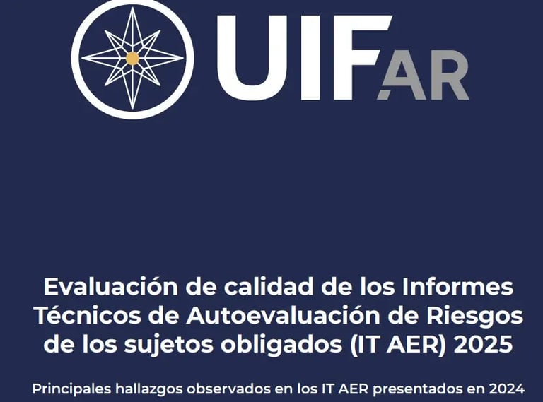 IT AER autoevaluación UIF 2026 sujetos obligados