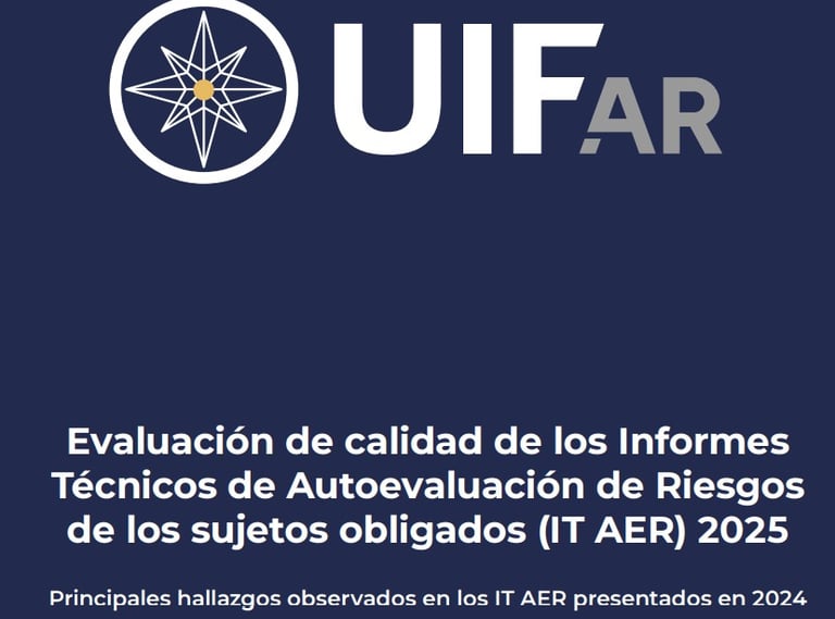 IT AER autoevaluación UIF