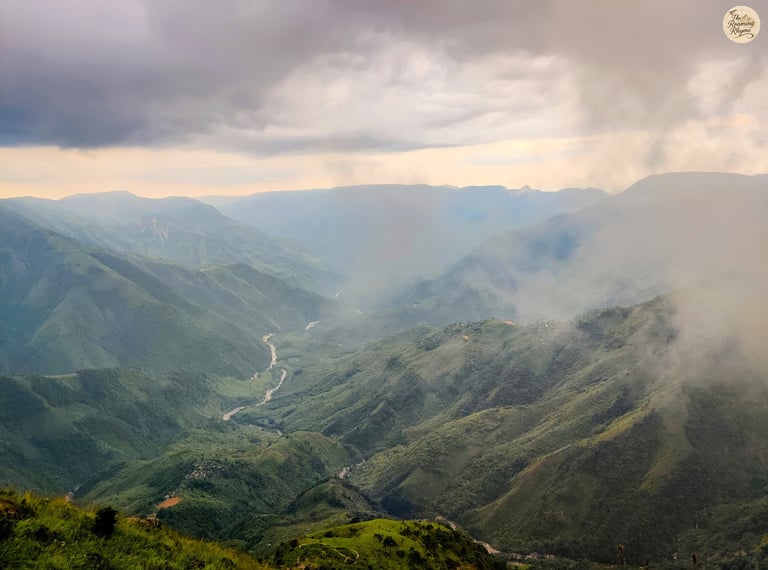 Laitlum Canyon – At the Edge of Hills, Wrapped in Clouds