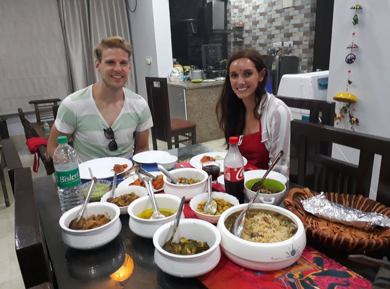 ZM Homestay agra cooking and exotic dining