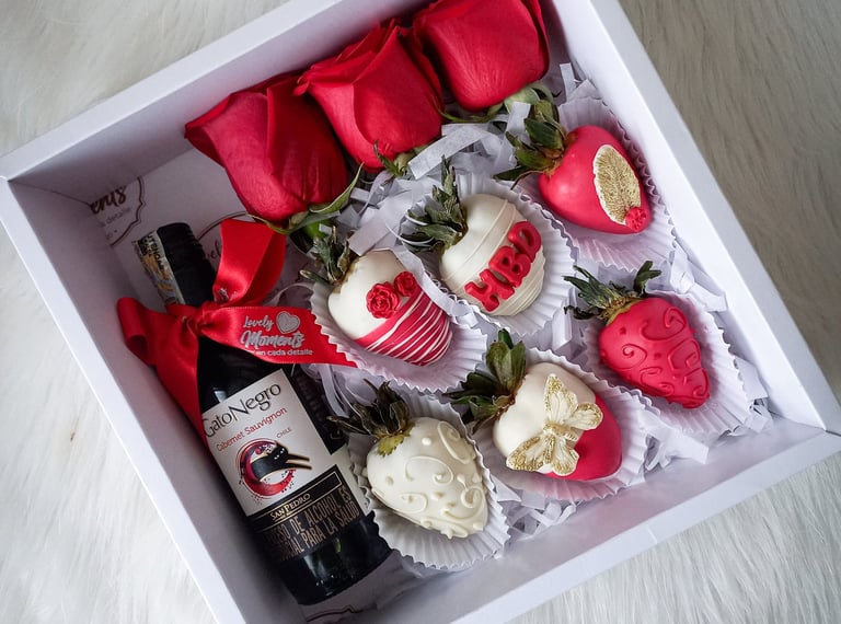 fresas con chocolate pereira