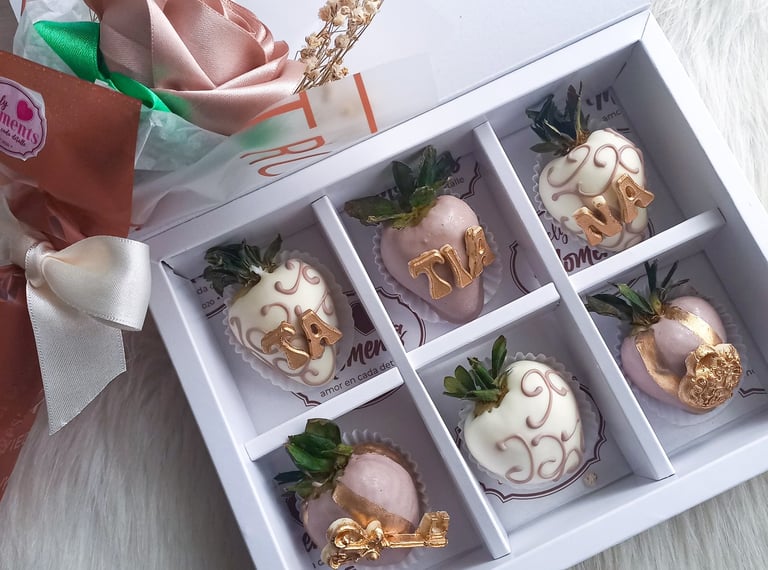fresas con chocolate en Pereira