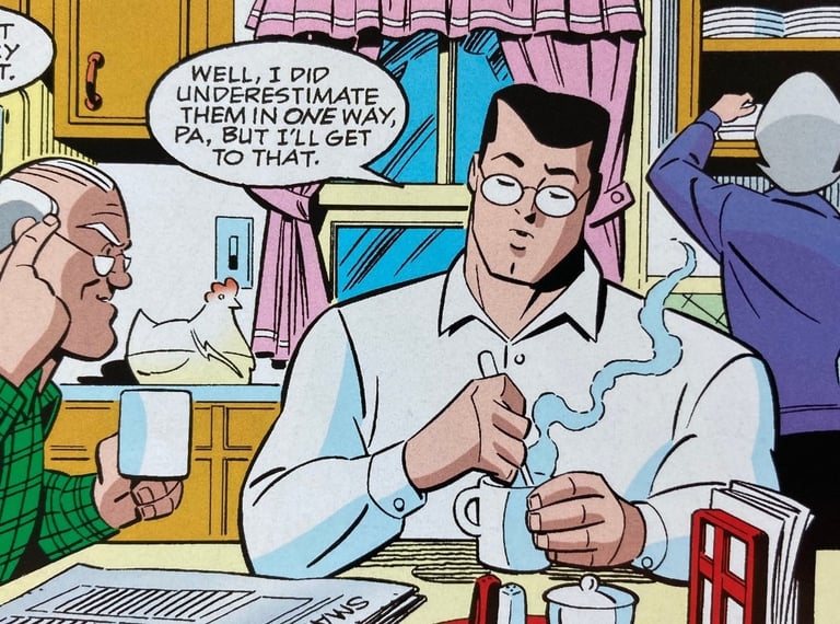 Superman Adventures 6, Clark's folks