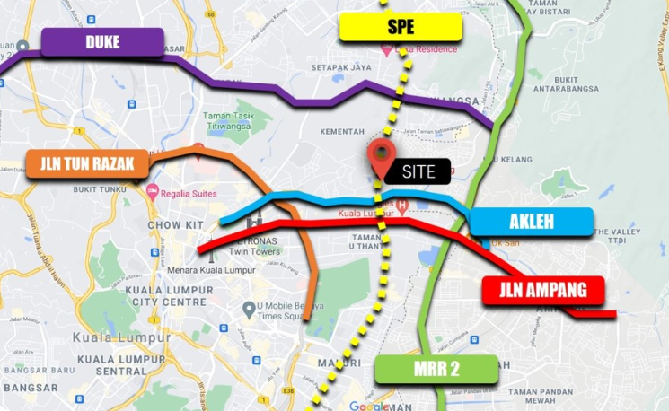 astrum ampang residence location