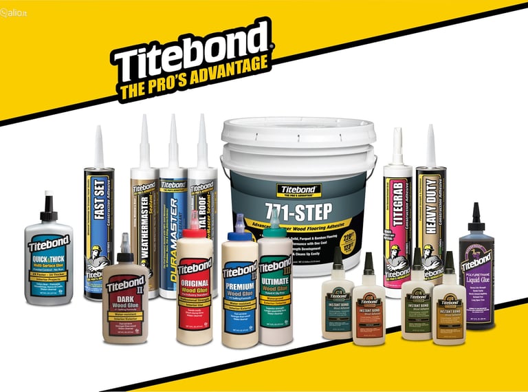 Titebond klijai