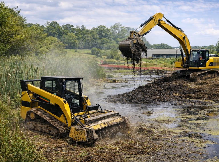 retention pond renovation done right image
