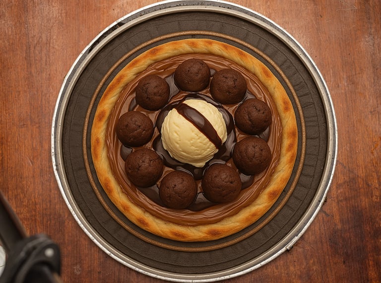 Pizzaria em Porto Alegre da Marquês Pizzaria , pizza doce deliciosa