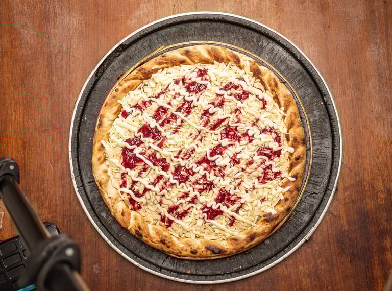 Pizzaria em Porto Alegre da Marquês Pizzaria , pizza doce deliciosa