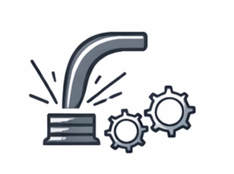 a phone with a broken phone in the middle of it