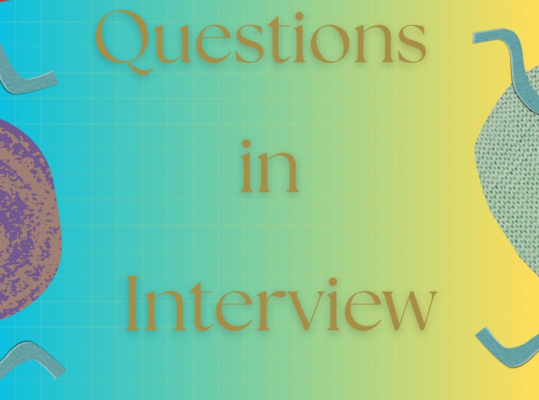 Candidate confidently answering critical yet common interview questions during a job interview,