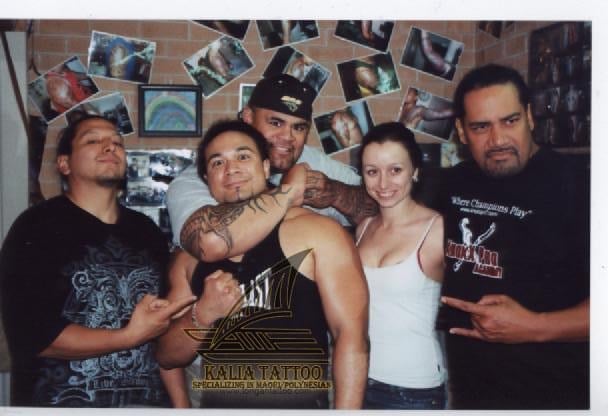 WWE Umaga carl cocker polynesian tattoo artist brisbane sydney perth melbourne australia 