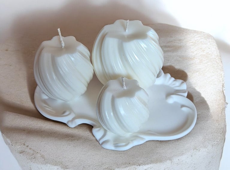 Forminių sojų vaško žvakių kategorijos nuotrauka