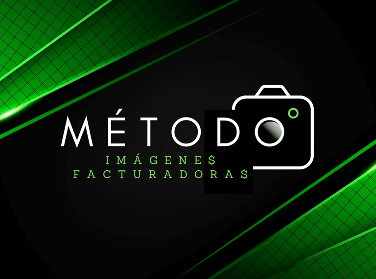 a camera with a green background and a black background