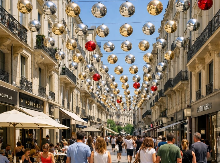Boules décoratives suspendues