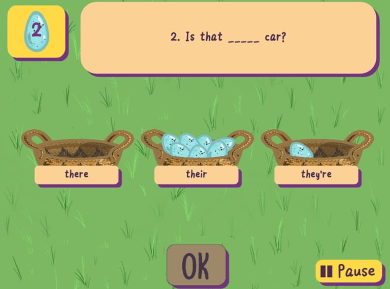 in-game screenshot of The Egg Game