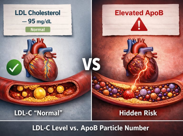 ApoB vs LDL Cholesterol: Which Is the Best Predictor of Heart Disease Risk?