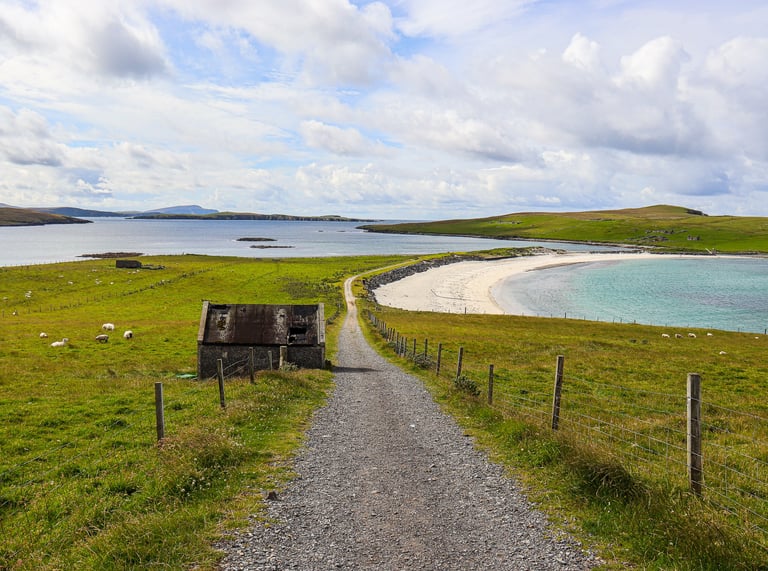 Minn Beach Shetland