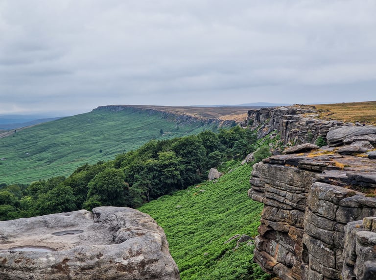 Stanage Edge in Peak District National Park