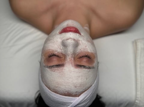 Deep Pore Oxygen mask to clean out clogged pores.
