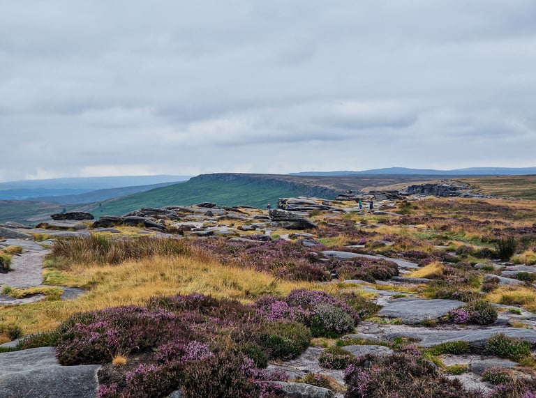Stanage Edge in Peak District National Park
