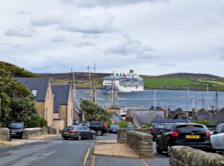 Lerwick harbour Shetland
