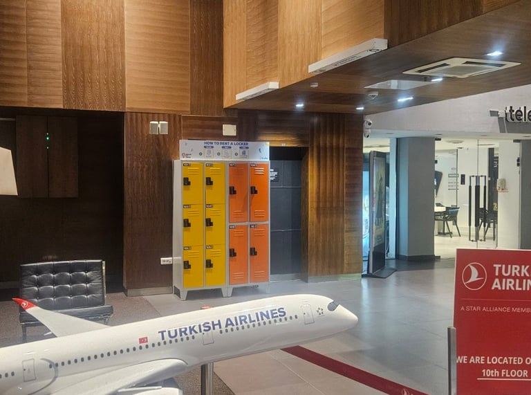 Sarajevo City Lockers in Aria Mall in Sarajevo