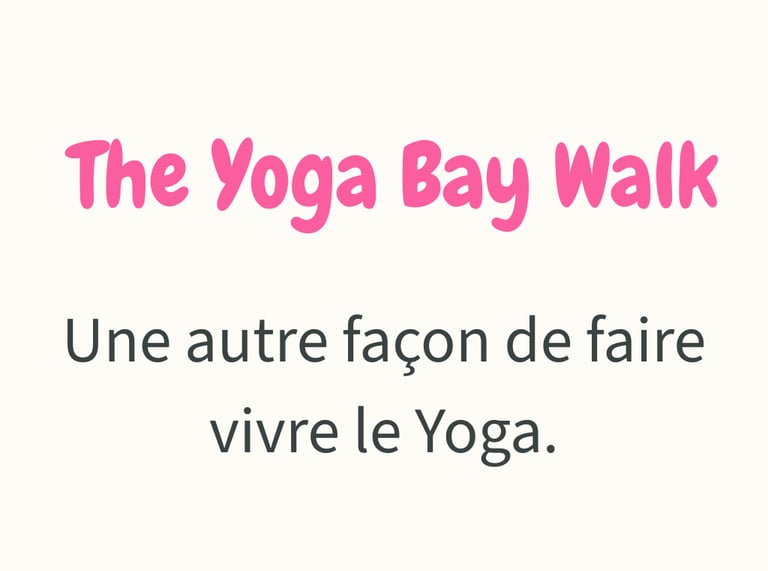 Marche nordique et yoga avec bâtons