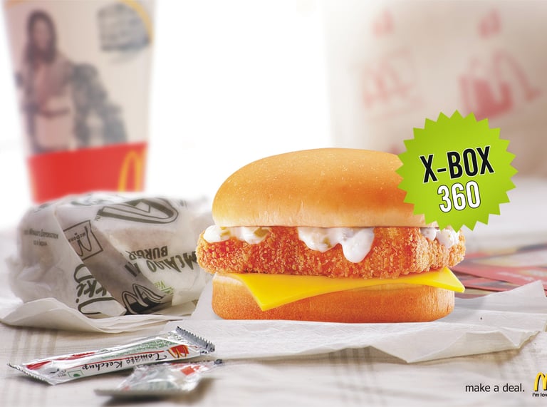 a mcdonalds chicken sandwich sandwich with cheeseburger