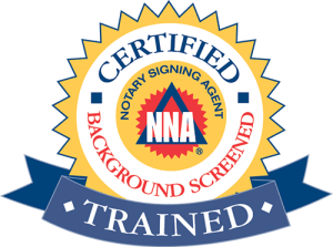 Certified Notary Signing Agent Background Screened