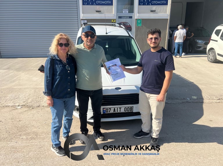 courier otomobile dönüşüm kamyonetten otomobile dönüşüm otomobile çevirme osman akkaş onx grup otomotiv araç proje