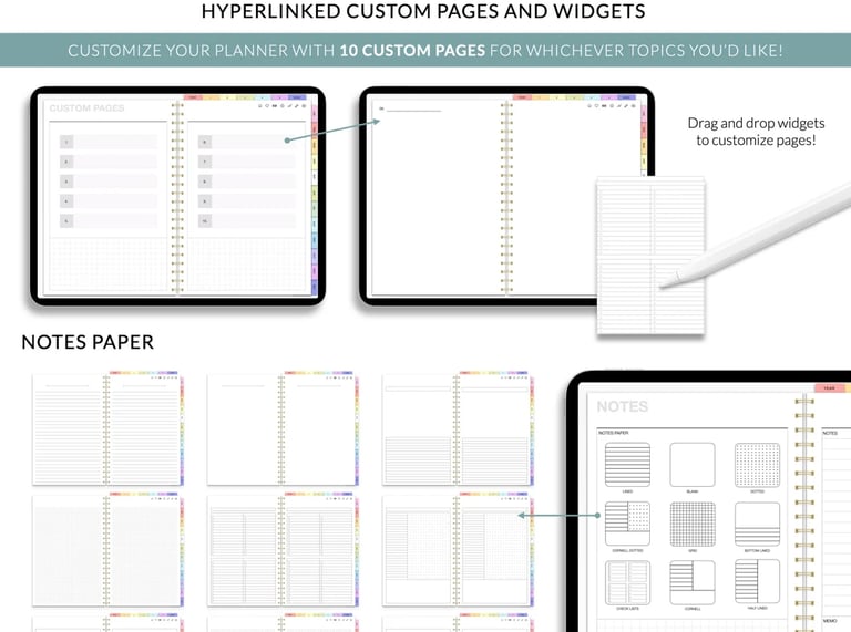Digital Planner 2025: All in one digital planner for Productivity