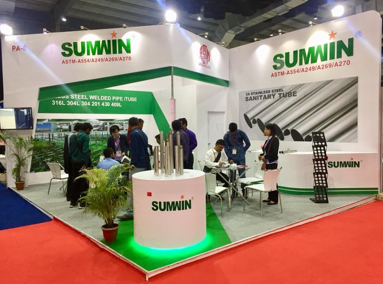 Exhibition stand in Big 5 2025. in Dubai, Exhibition Stand Designers 