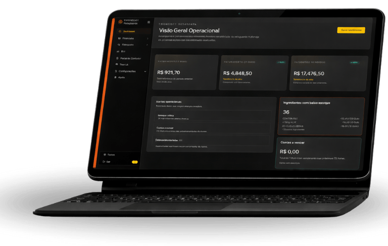 retaguarda web tronsoft para food