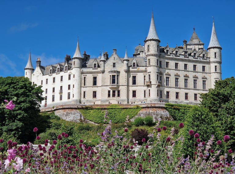 Dunrobin Castle and Gardens, North Coast 500