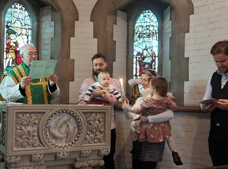 Baptism at St Andrew the Apostle, Worthing