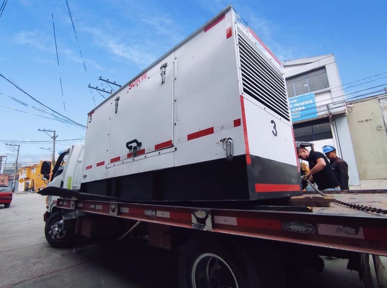 Planta eléctrica en Bogotá