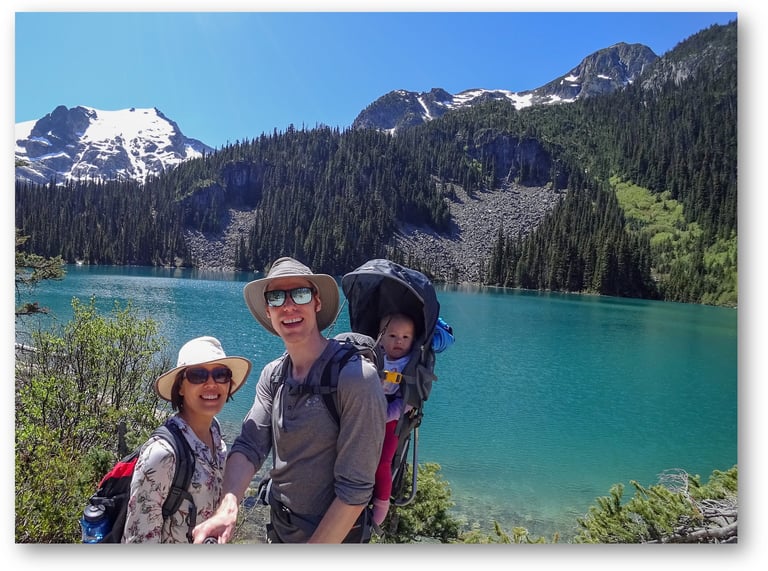 Joffre Lake second lake